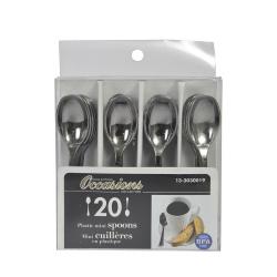20pcs Plastic Mini Spoons-100569